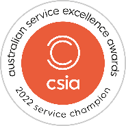 Australian service excellence awards 2022 service champion