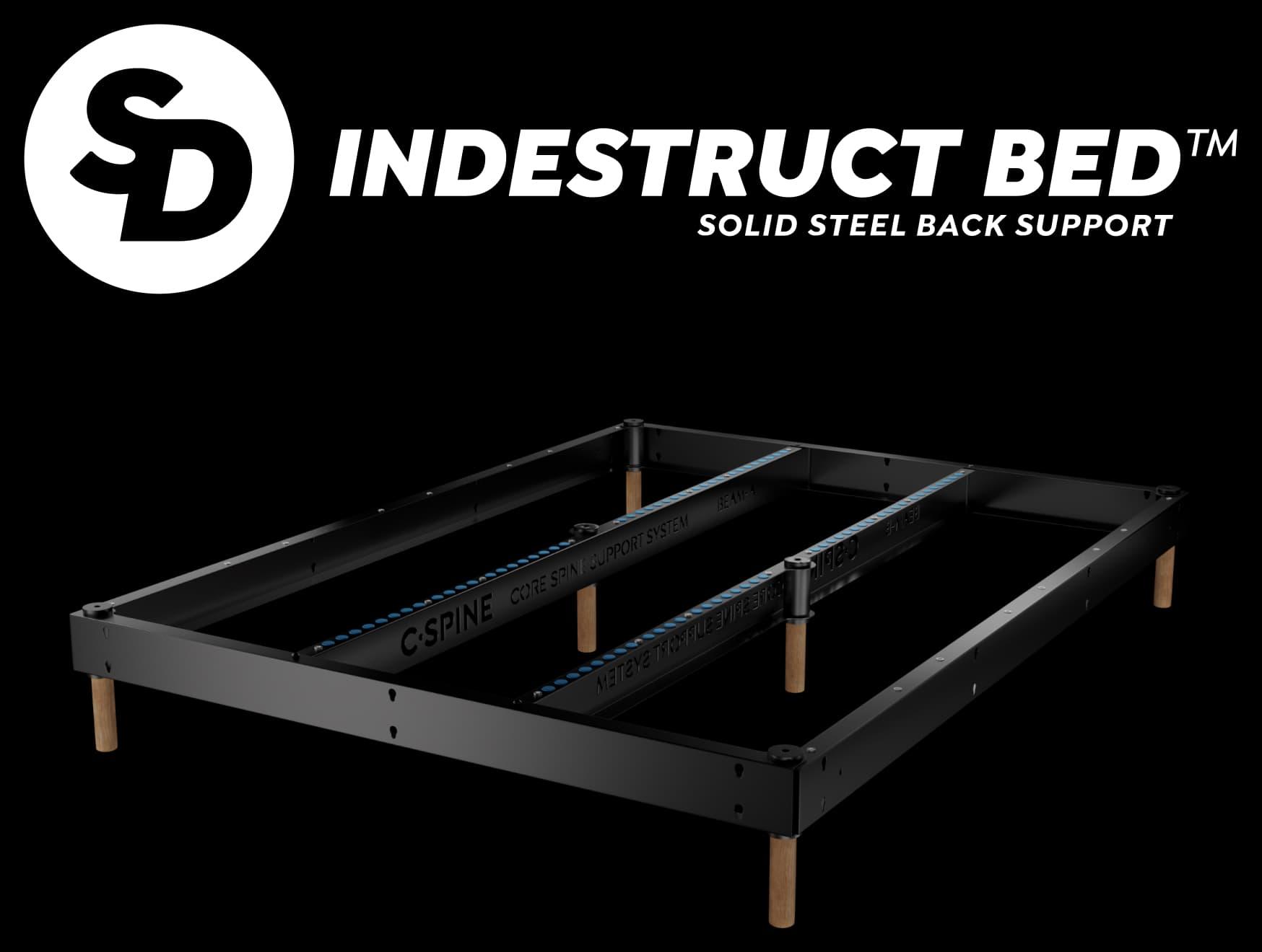SD Indestruct Bed: C-Spine Frame
